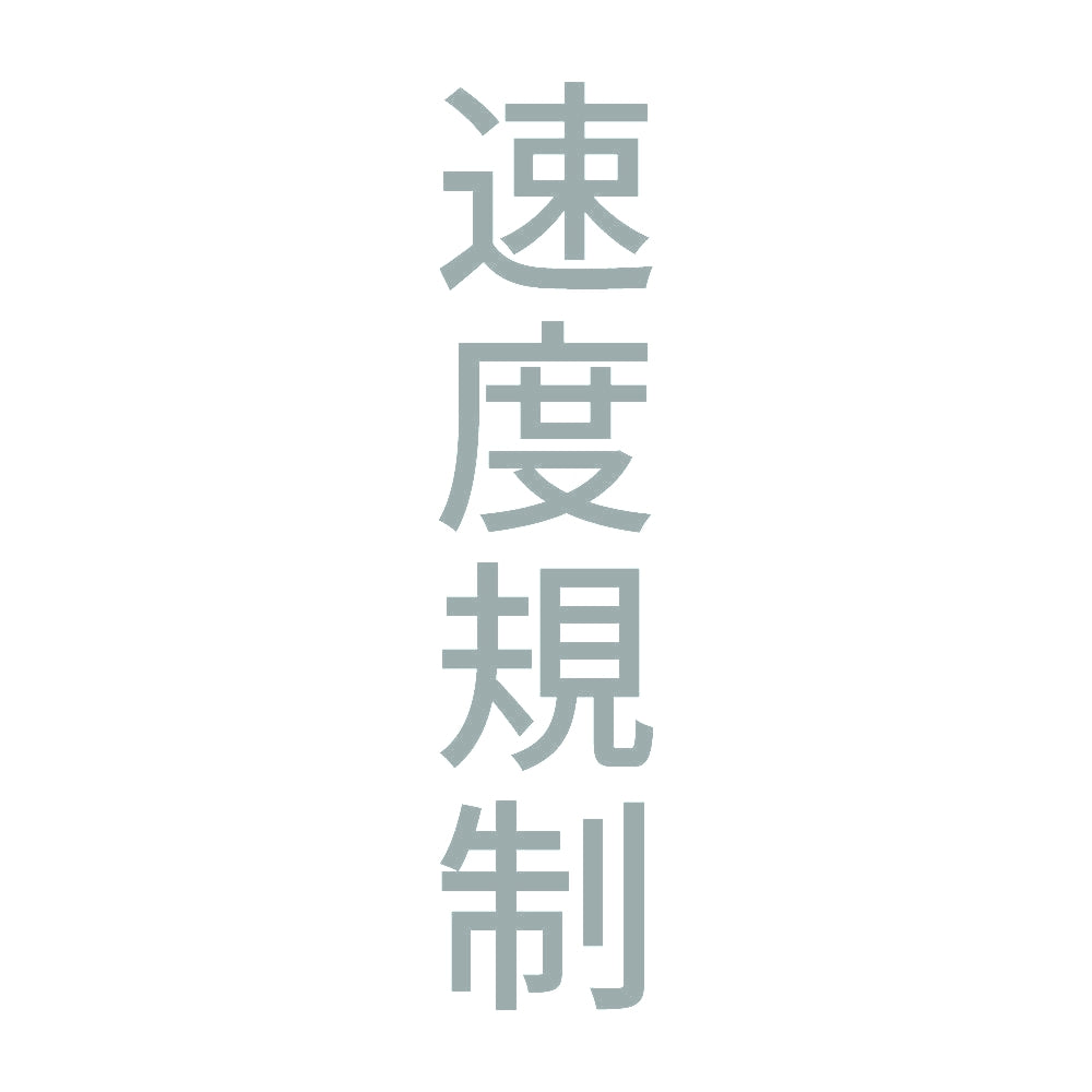 速度規制 縦 10