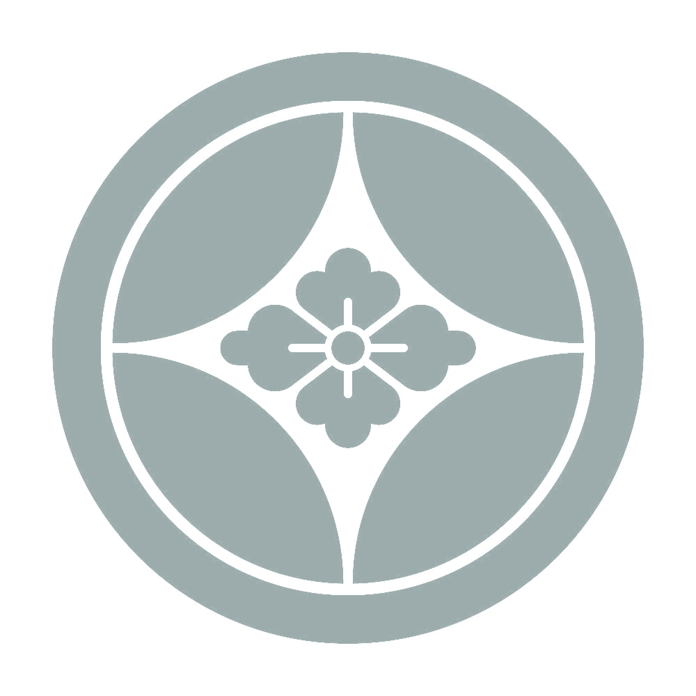 丸に七宝花菱紋 10