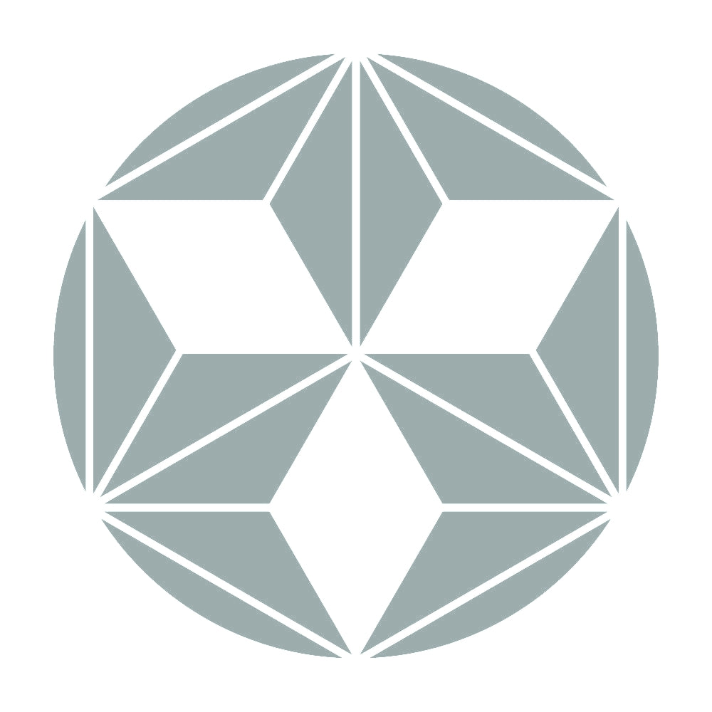 三つ割り麻の葉紋 10