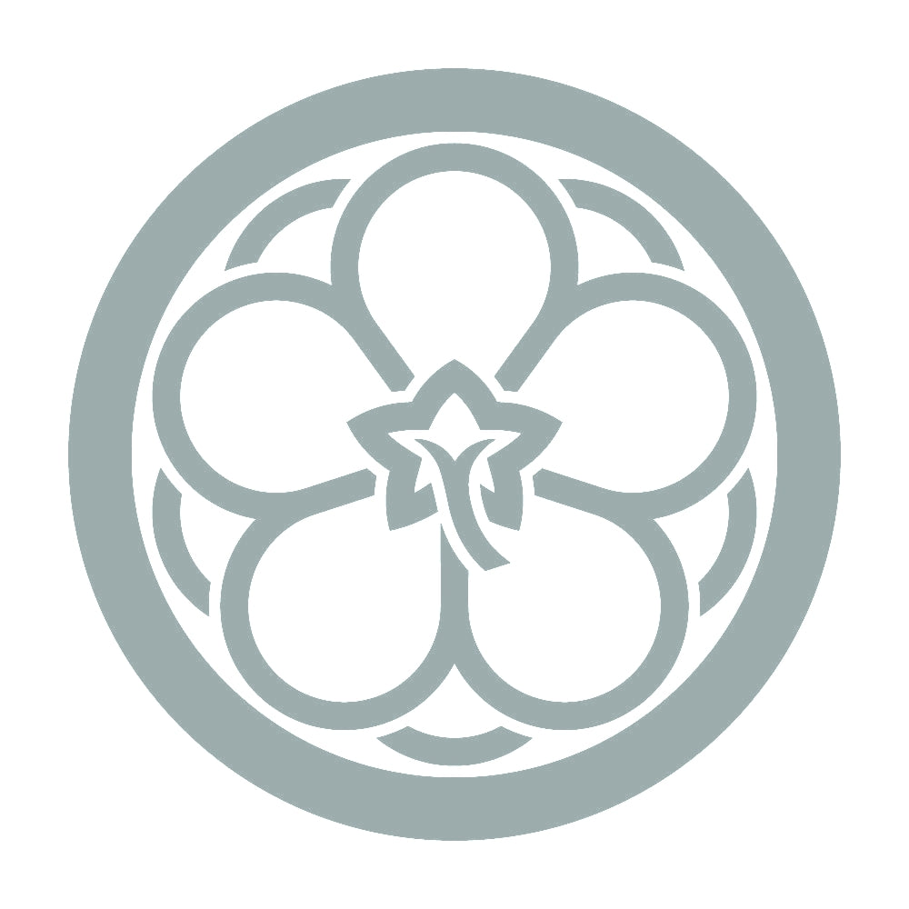 丸に陰八重裏梅紋 10