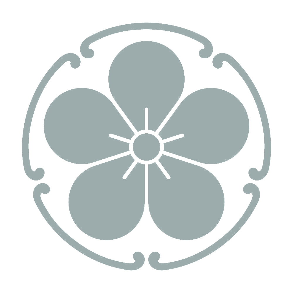 五つ鐶に梅の花紋 10