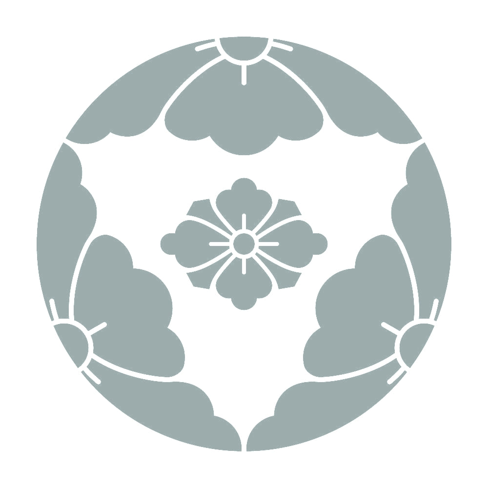三つ割り唐花に剣花菱紋 10