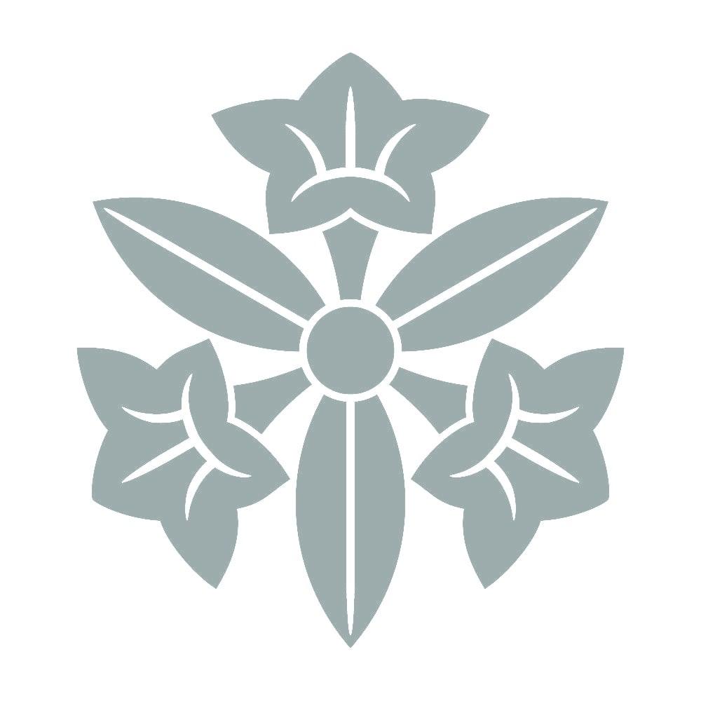 三つ葉桔梗紋 10