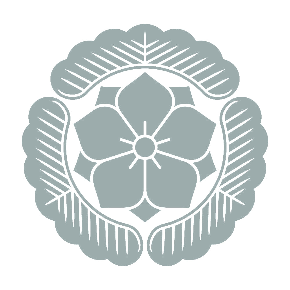 根なし三つ松に八重桔梗紋 10