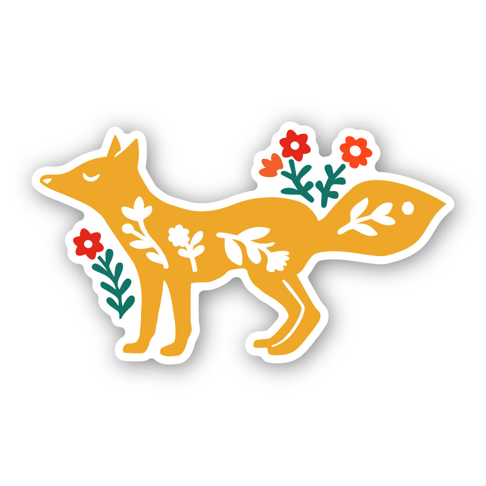 北欧風のフラワーフォックス 2