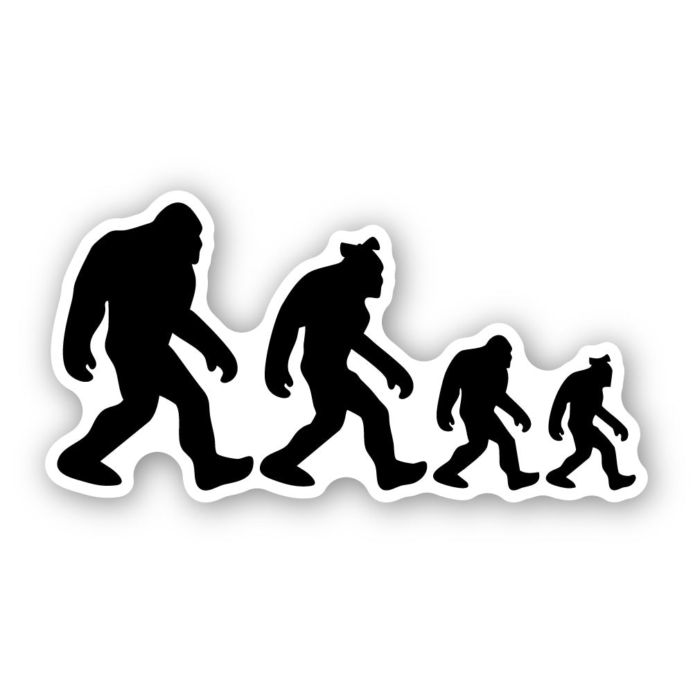 ビッグフットの進化シルエット 2