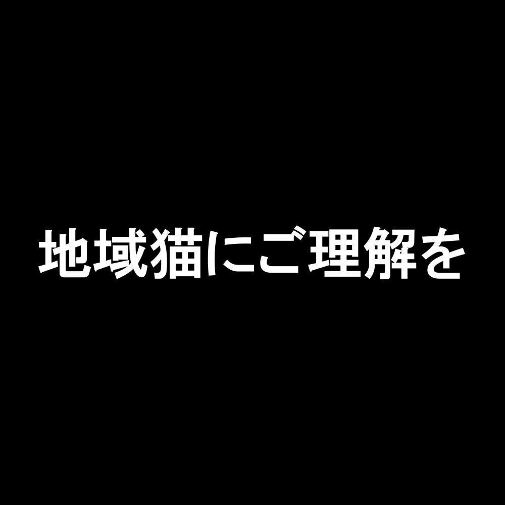 地域猫にご理解を