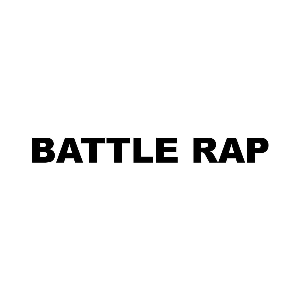 【ぺた本舗】カッティングステッカー BATTLE RAP サイズ選択可能