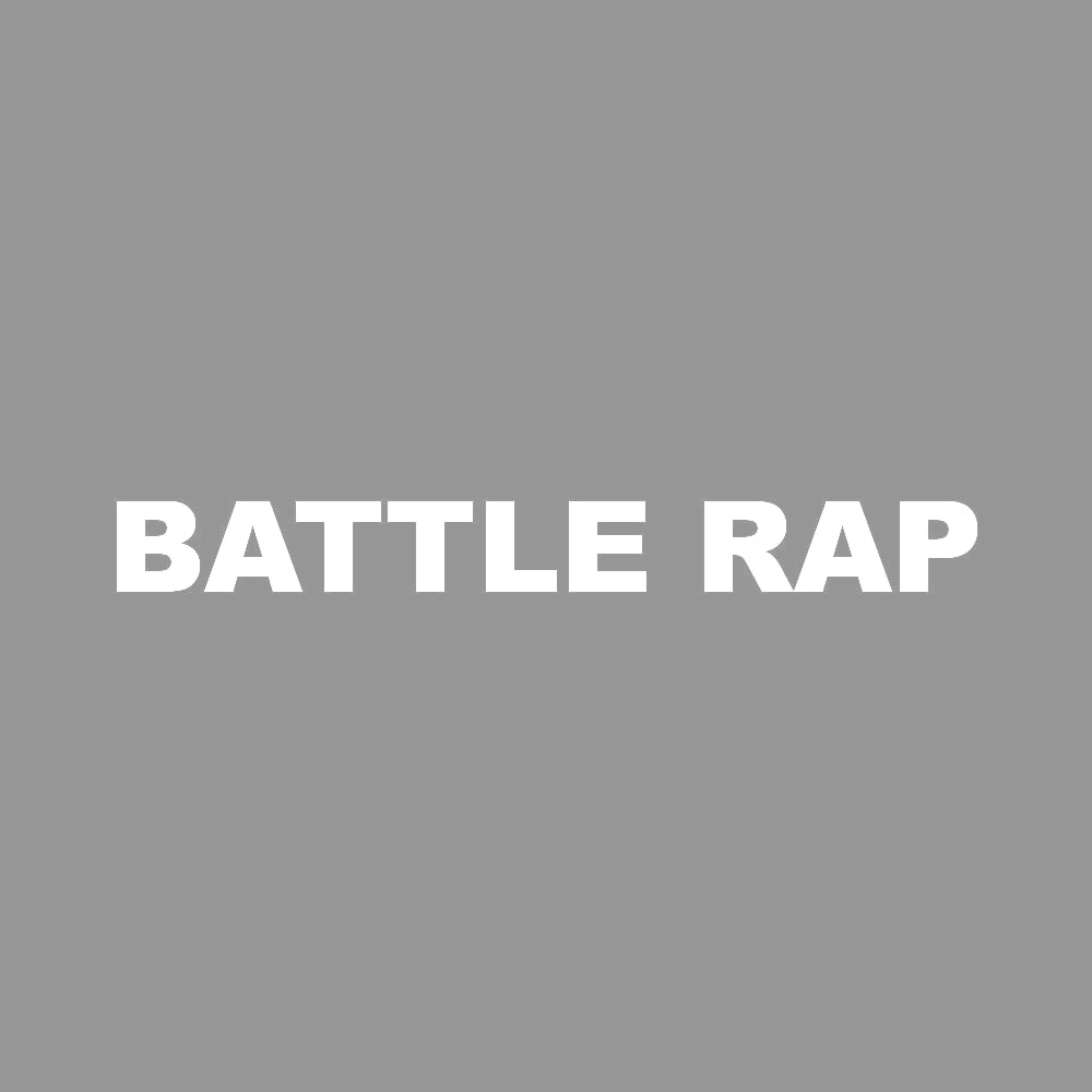 【ぺた本舗】カッティングステッカー BATTLE RAP サイズ選択可能