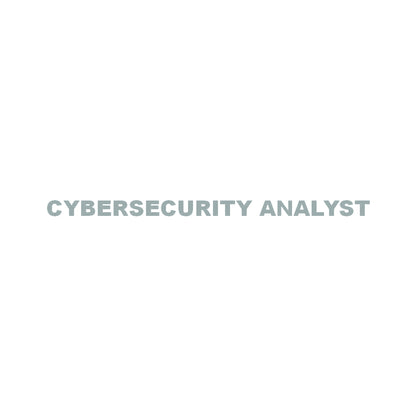 CYBERSECURITY ANALYST