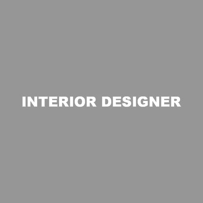 INTERIOR DESIGNER