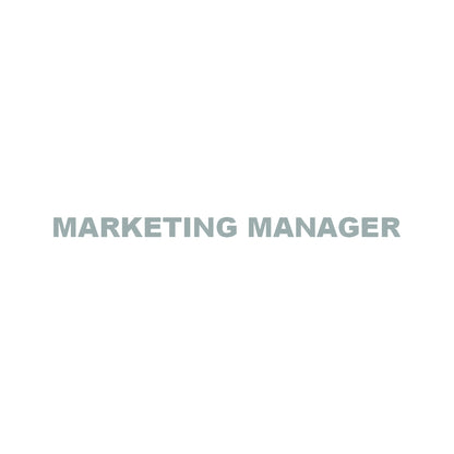 MARKETING MANAGER