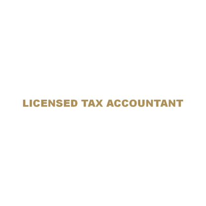 LICENSED TAX ACCOUNTANT
