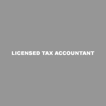 LICENSED TAX ACCOUNTANT