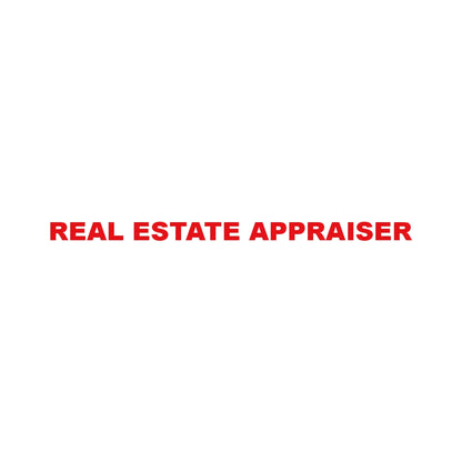 REAL ESTATE APPRAISER