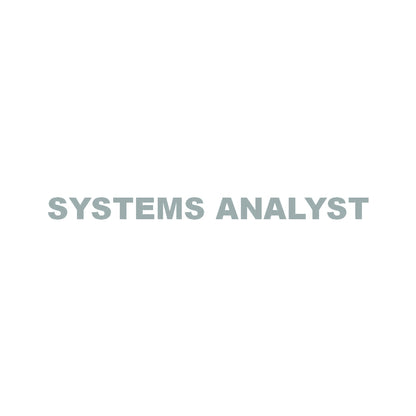 SYSTEMS ANALYST