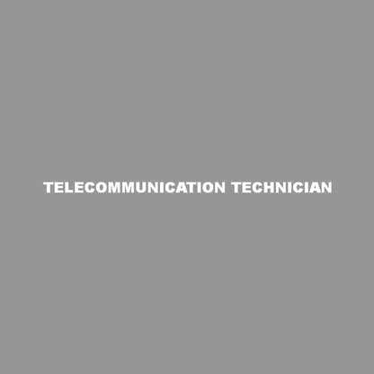 TELECOMMUNICATION TECHNICIAN