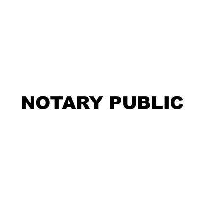 NOTARY PUBLIC