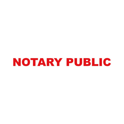 NOTARY PUBLIC