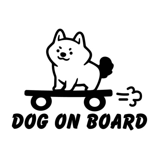 DOG ON BOARD (A)