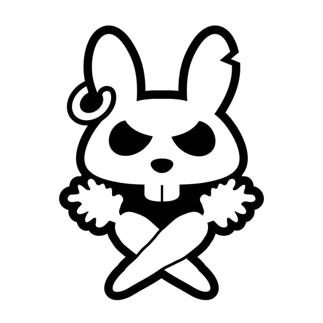 ウサギのドクロ