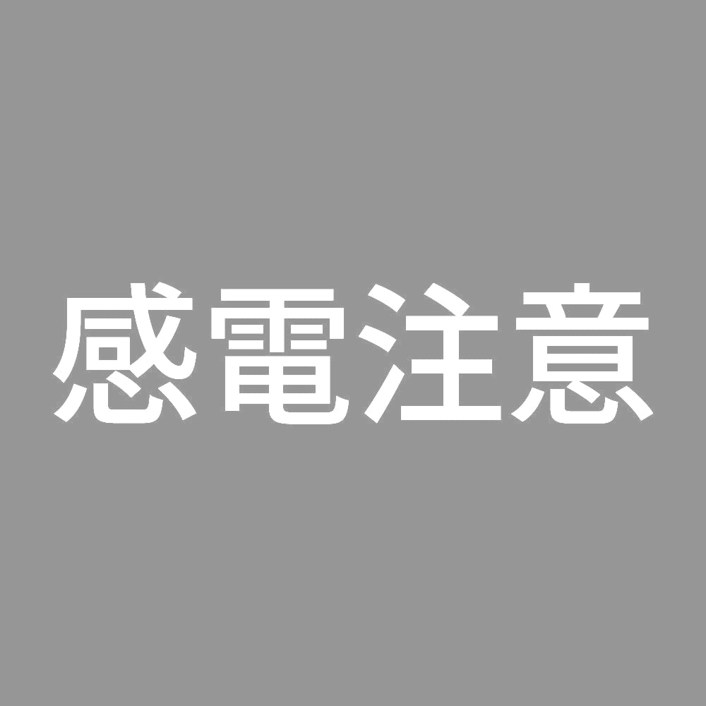 感電注意 (A)