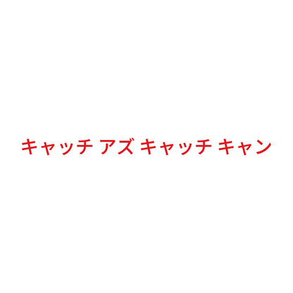 キャッチ アズ キャッチ キャン