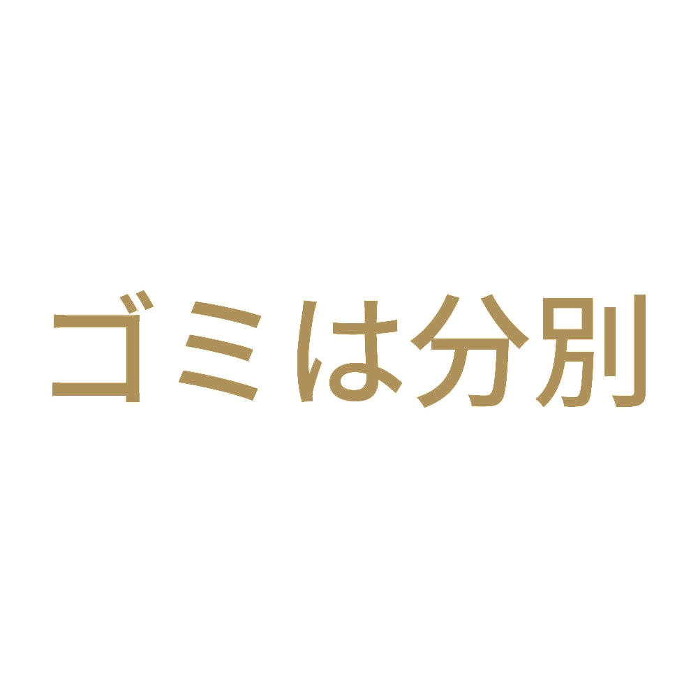 ゴミは分別
