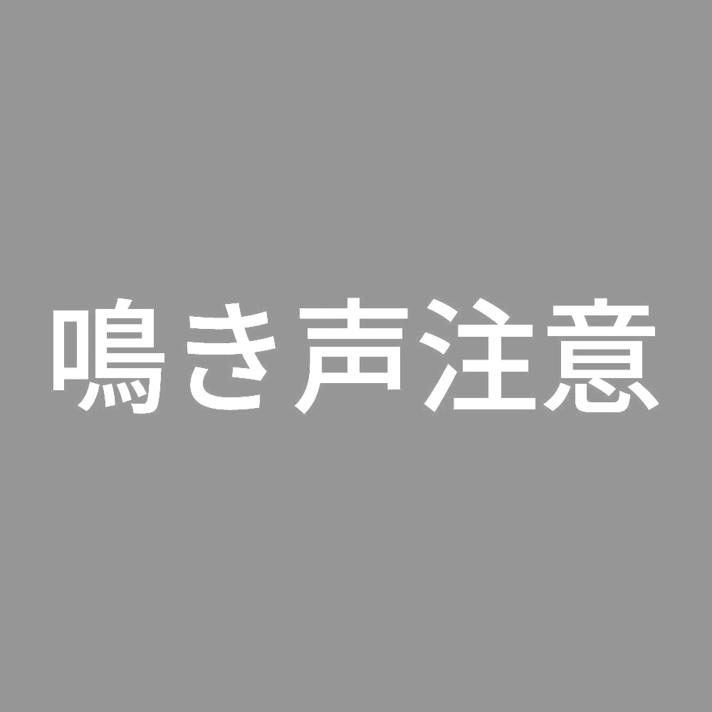 鳴き声注意