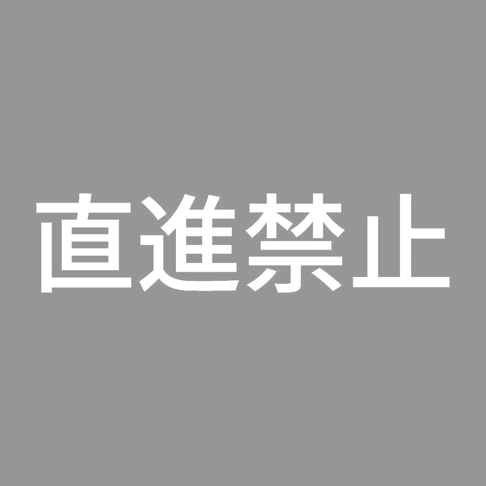 直進禁止