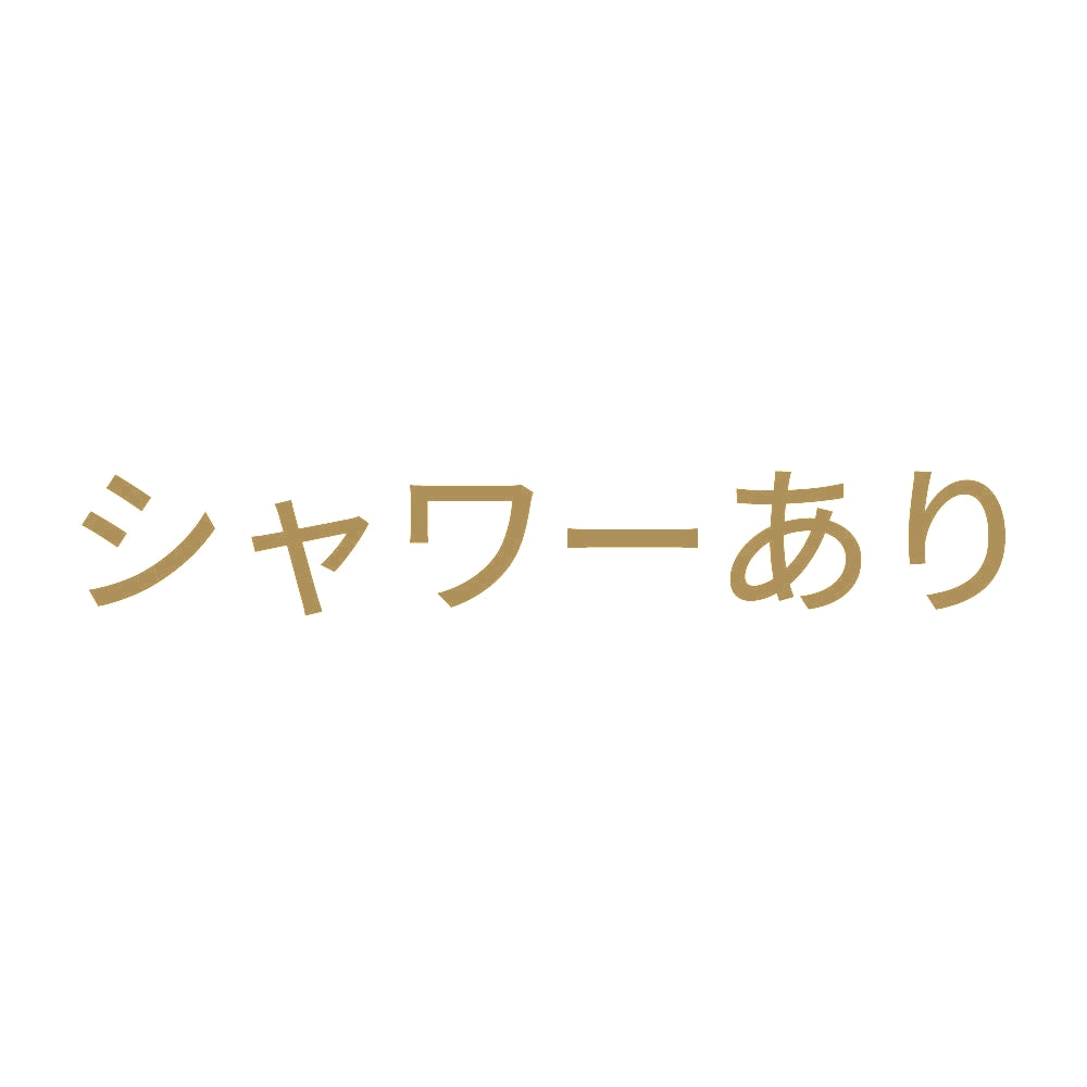 シャワーあり