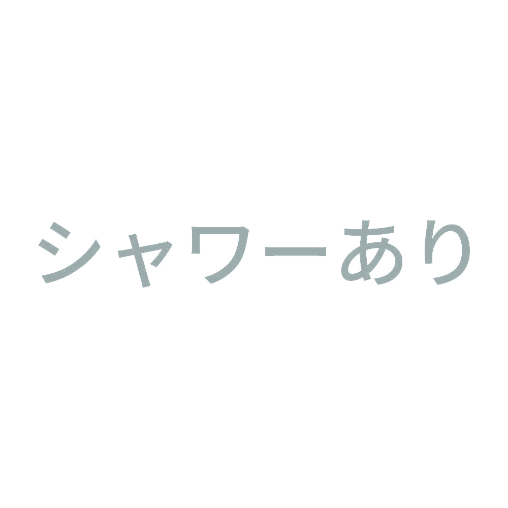 シャワーあり