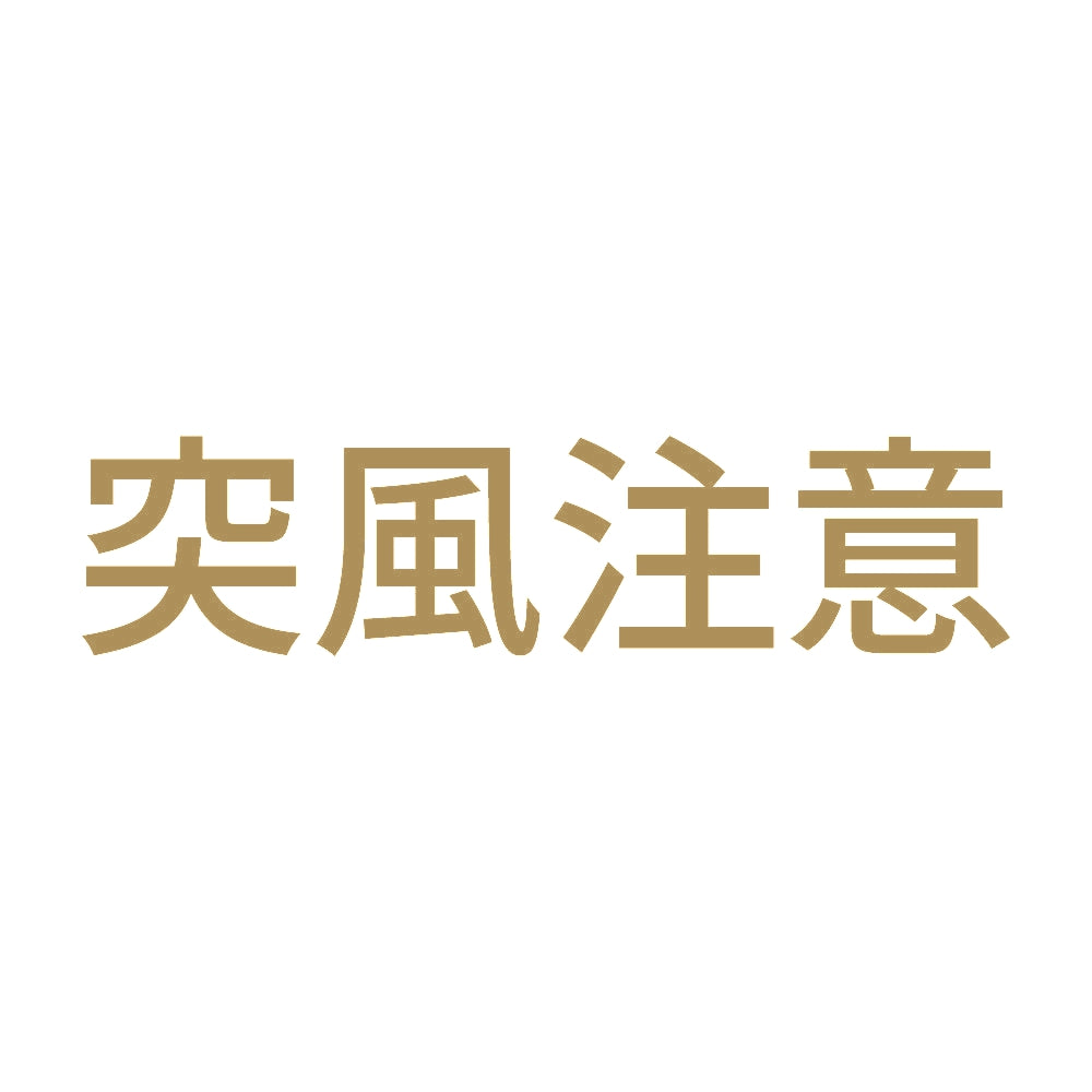 突風注意