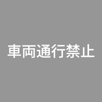 車両通行禁止