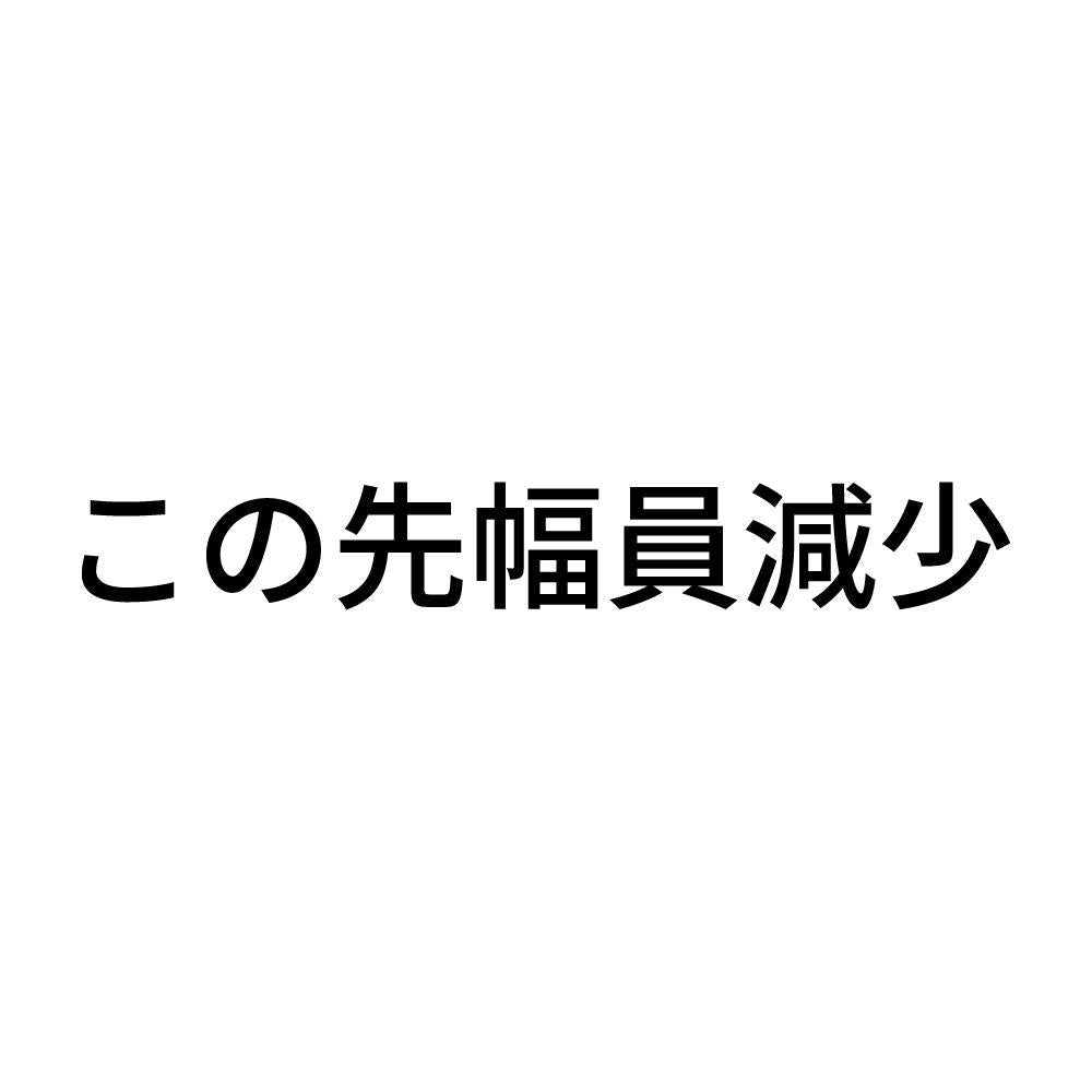 この先幅員減少
