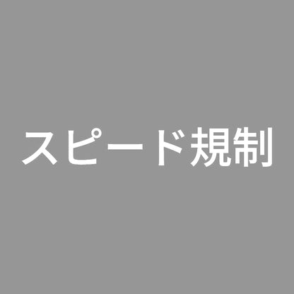 スピード規制