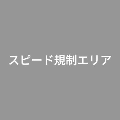 スピード規制エリア
