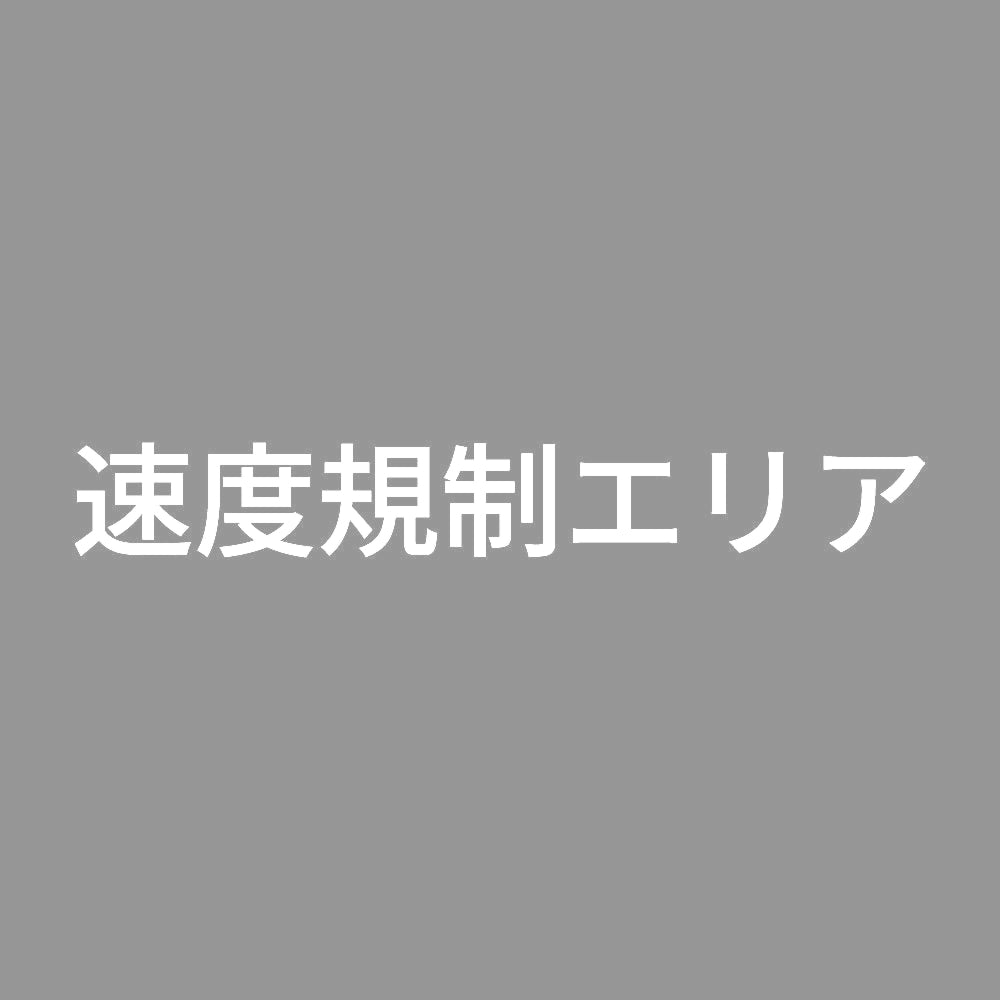 速度規制エリア