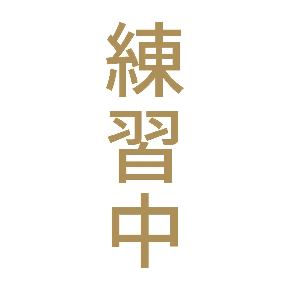 練習中 縦