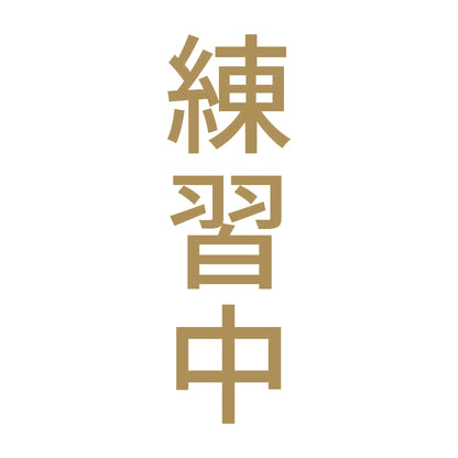 練習中 縦