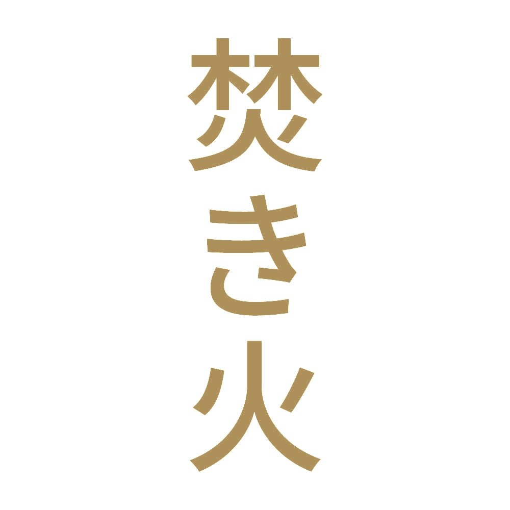 焚き火 縦