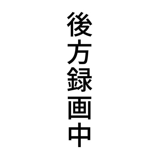 後方録画中 縦