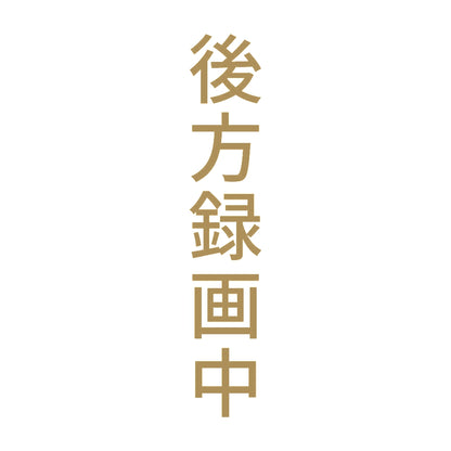 後方録画中 縦