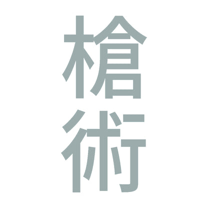 槍術 縦