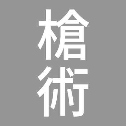 槍術 縦