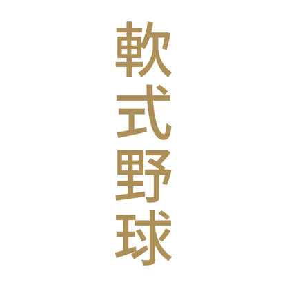 軟式野球 縦