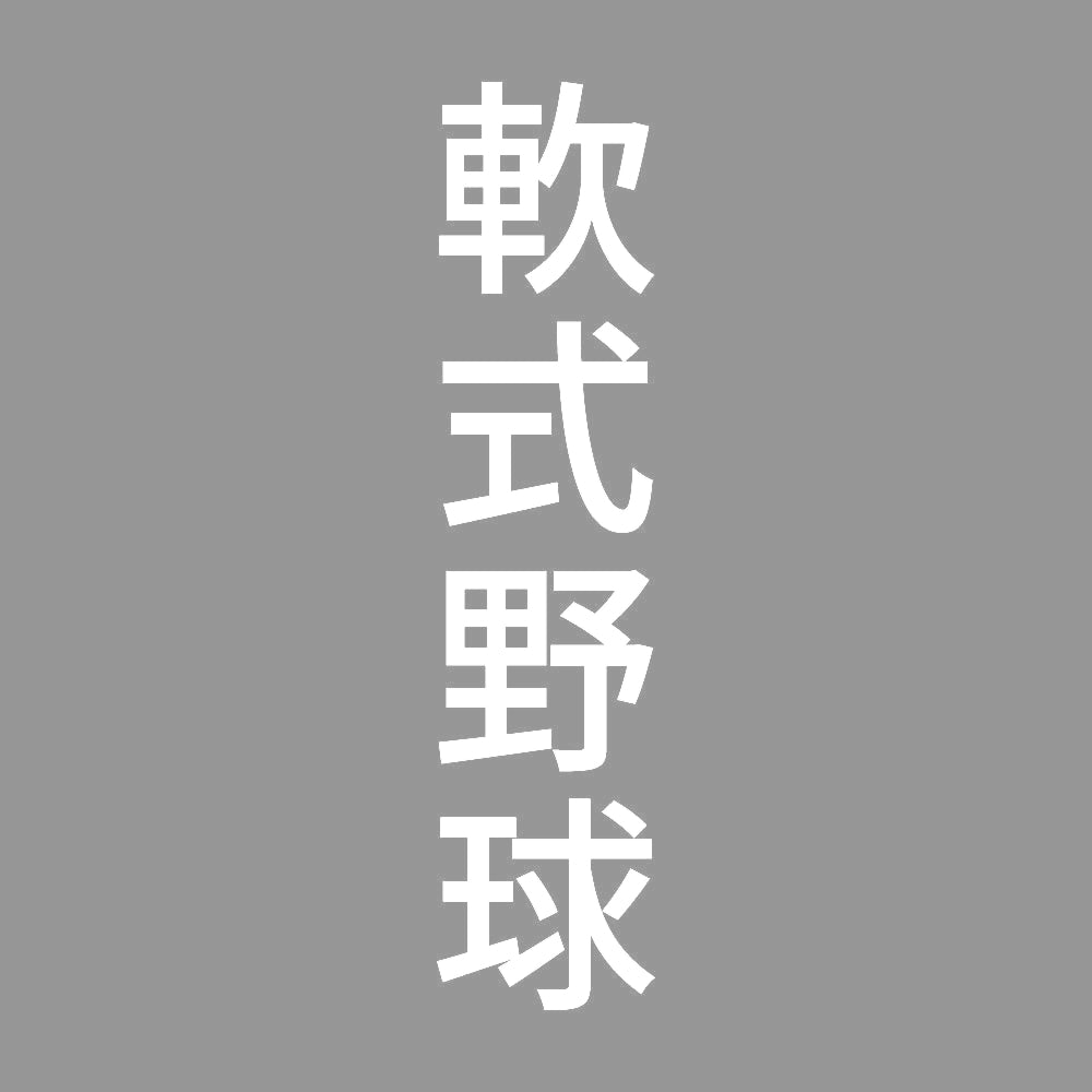 軟式野球 縦