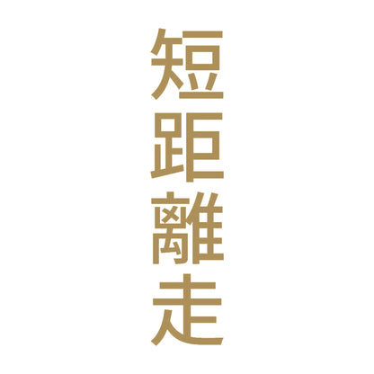 短距離走 縦