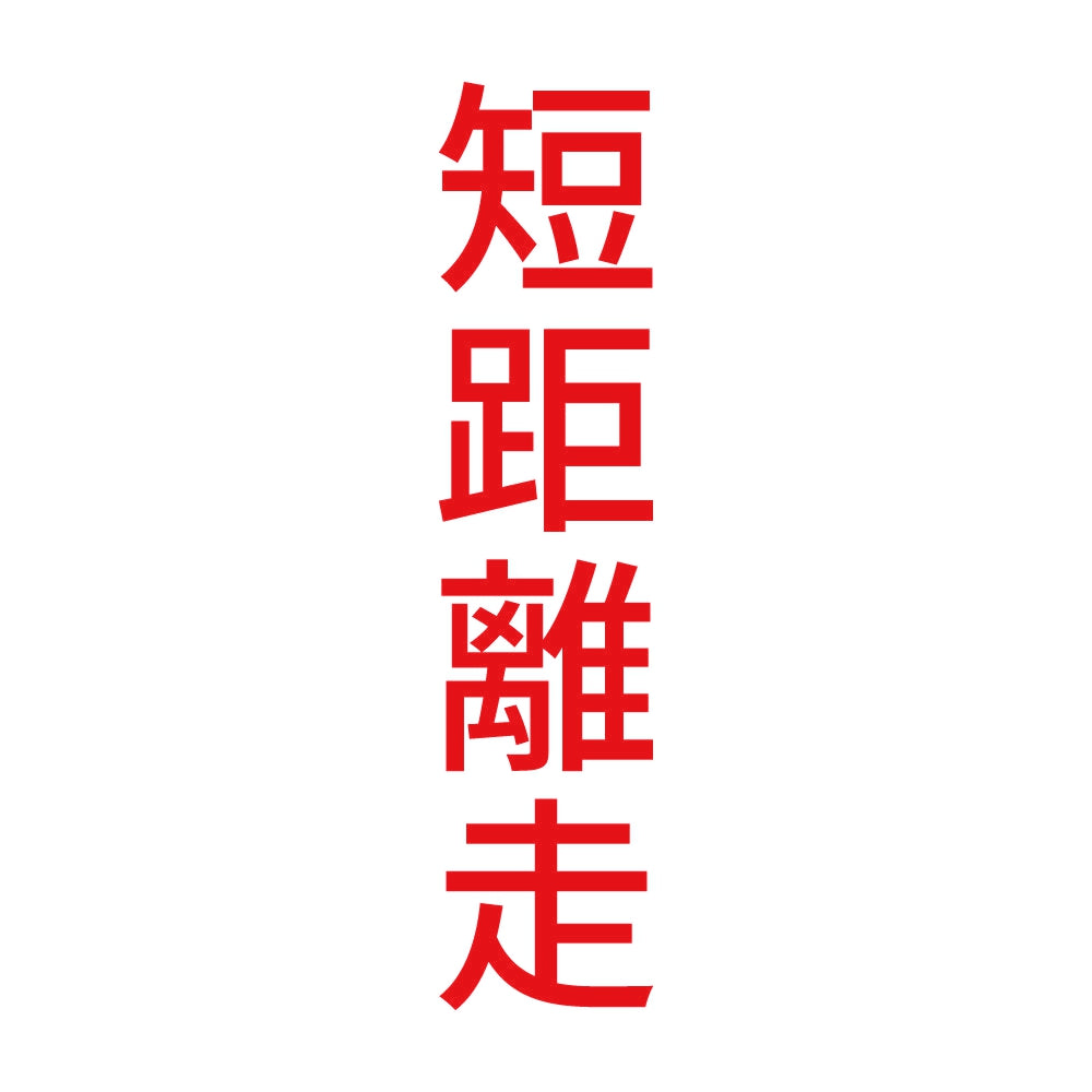 短距離走 縦