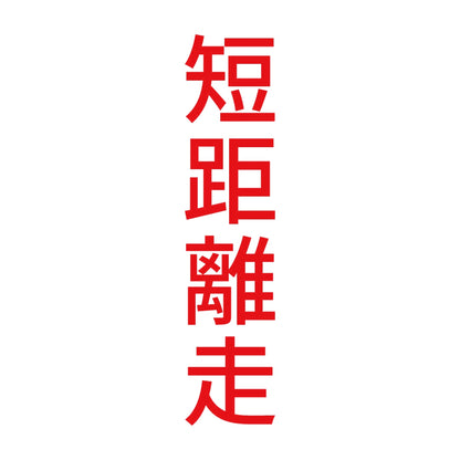 短距離走 縦